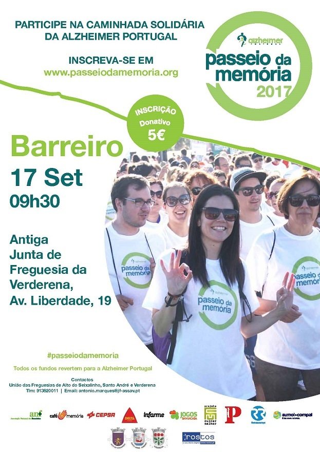 Passeio da Memória assinala Dia Mundial da Doença de Alzheimer