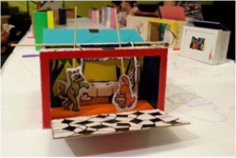 AMAC Júnior – “Caixa das Histórias Ensarilhadas” – Oficina de Marionetas