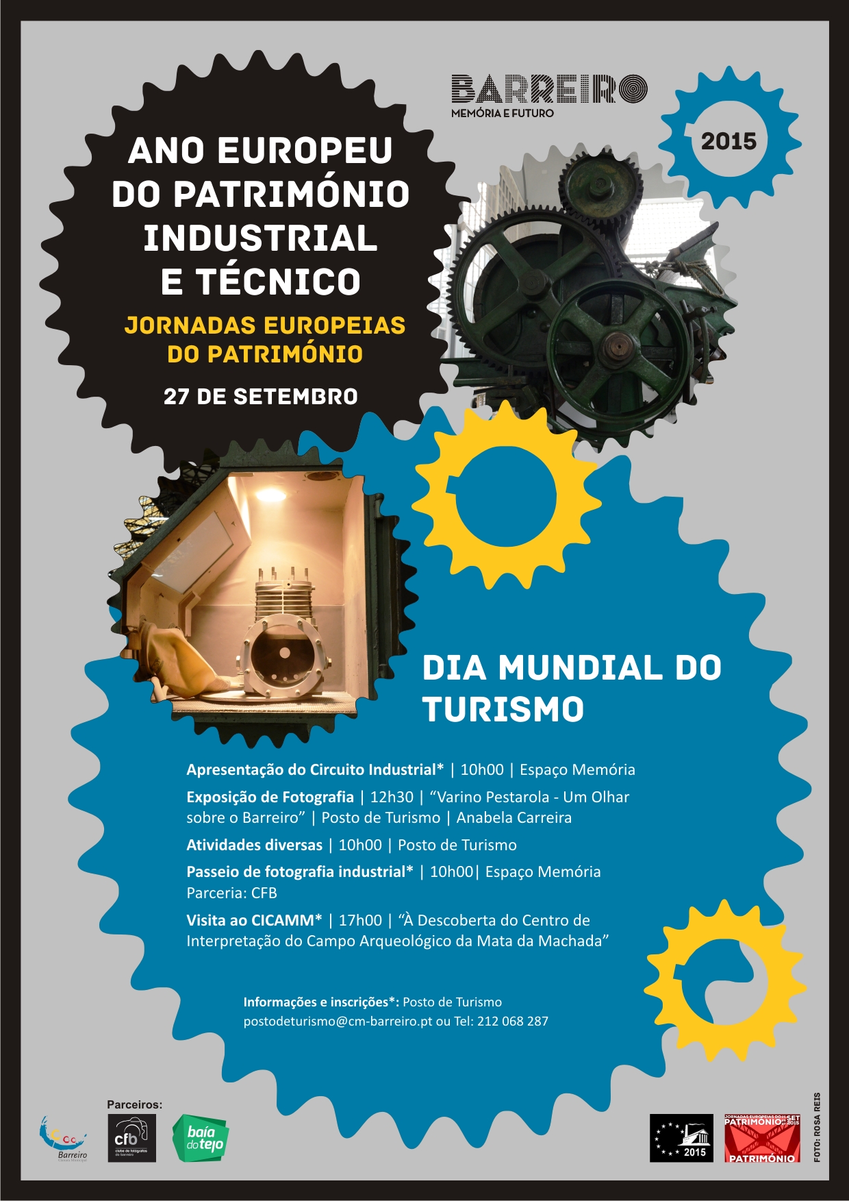 2015 Ano Europeu do Património Industrial e Técnico | Jornadas Europeias do Património