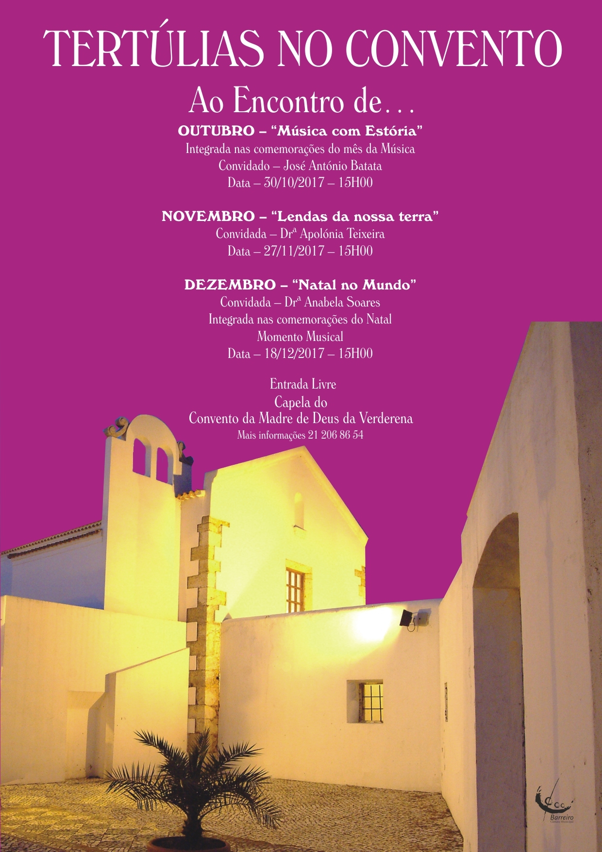 Tertúlias no Convento “Ao Encontro de…”