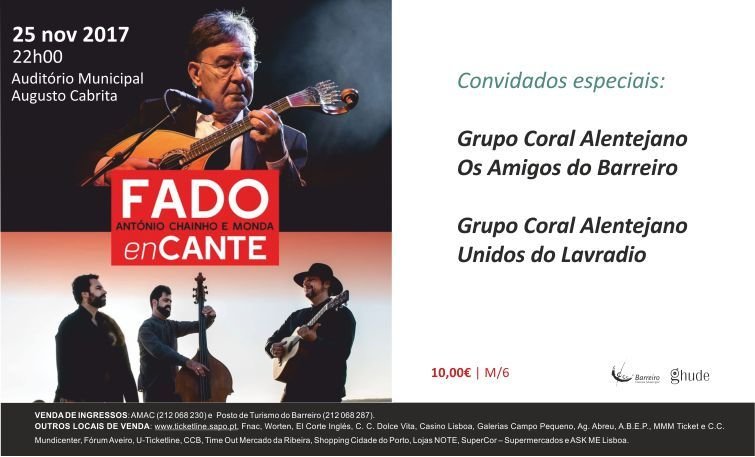 Fado enCante – Mestre António Chainho & Monda