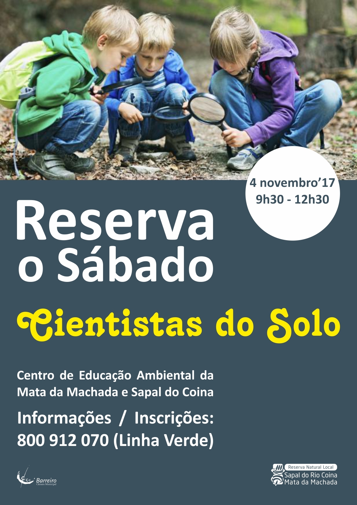 Reserva o Sábado – Cientistas do Solo
