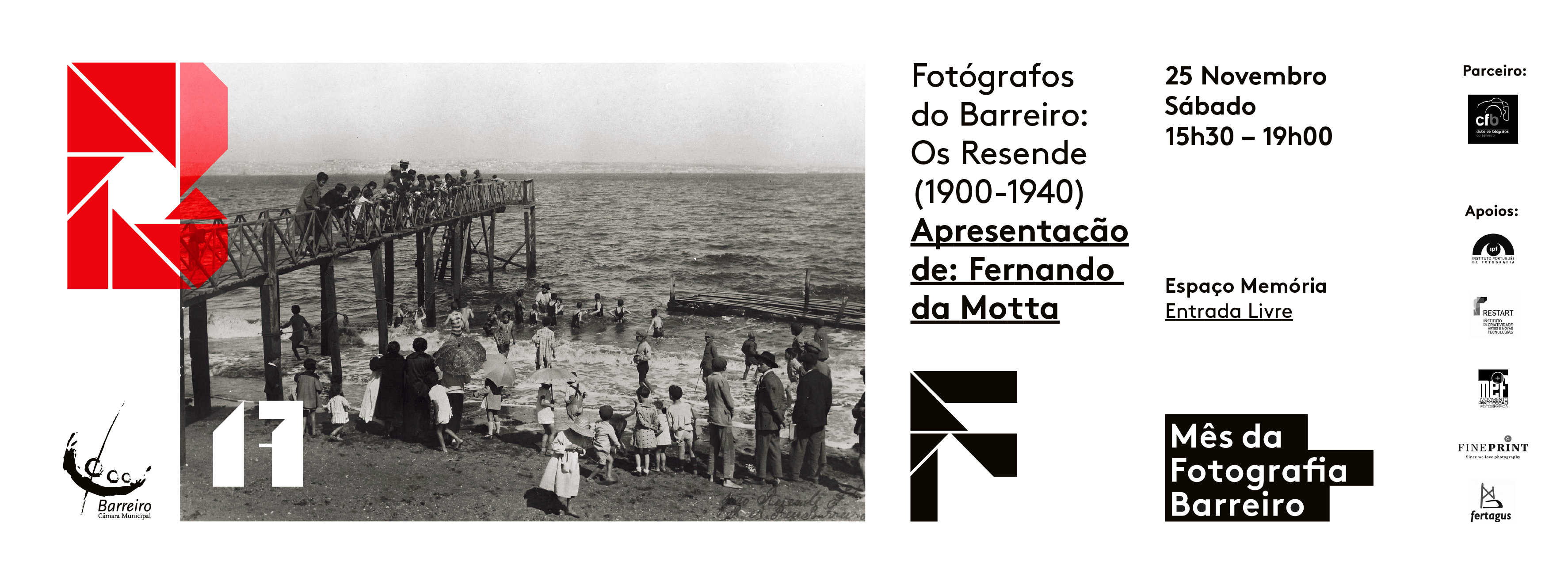 Sessão sobre Fotógrafos do Barreiro: os Resende (1900-1940)