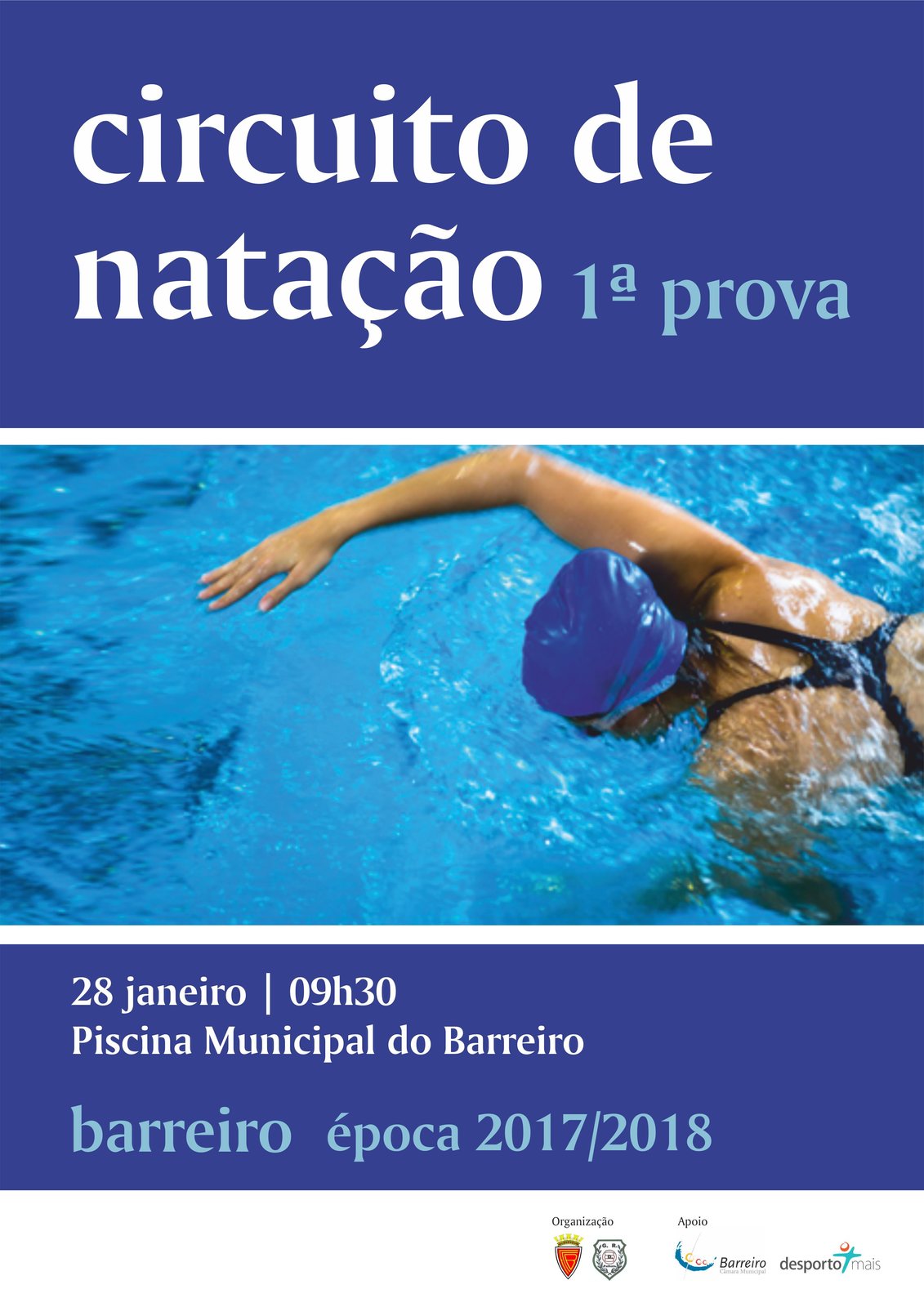 Natação | Circuito de Natação do Barreiro 2017/ 2018 – 1ª Prova