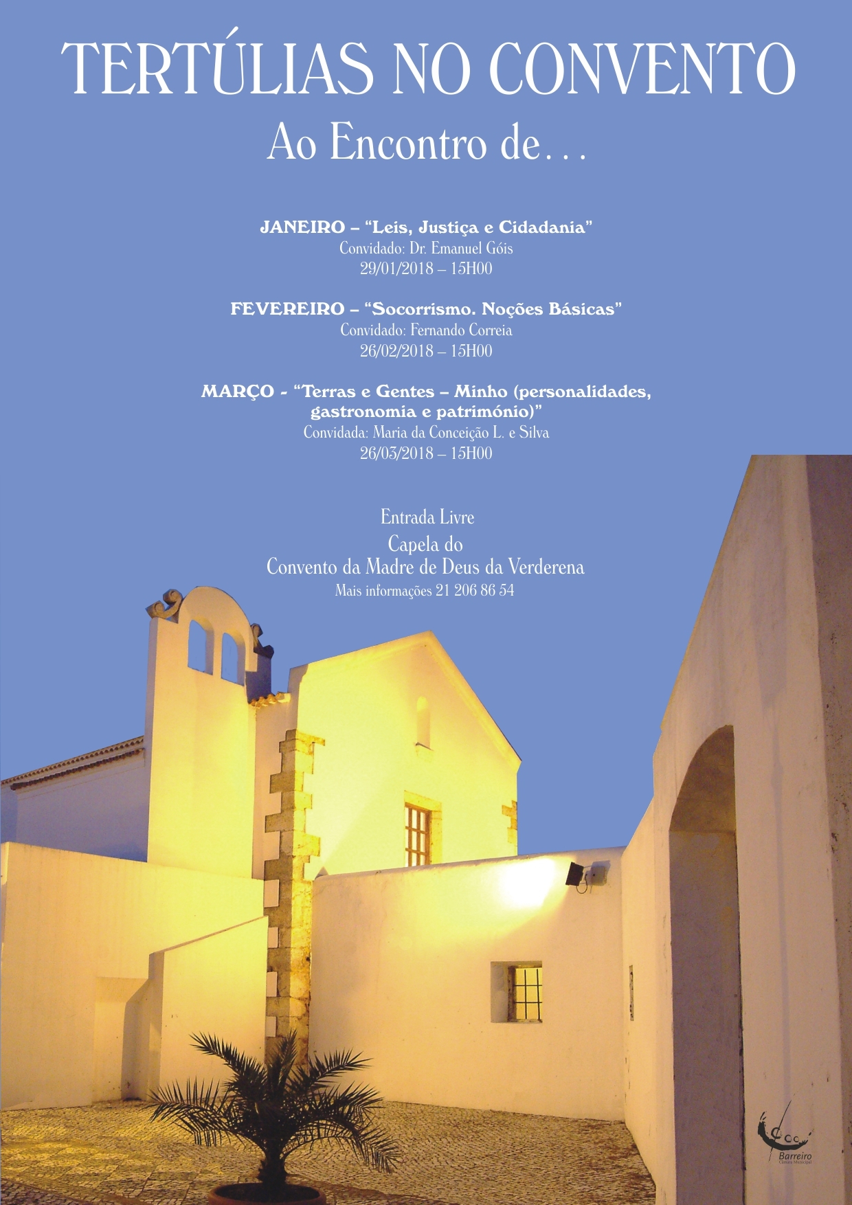 Tertúlias no Convento “Ao Encontro de… Socorrismo. Noções Básicas”