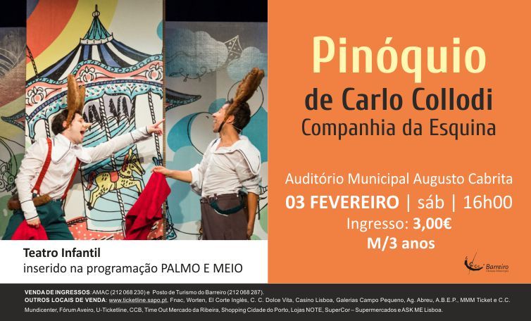 Palmo e Meio 2018 | Musical Pinóquio