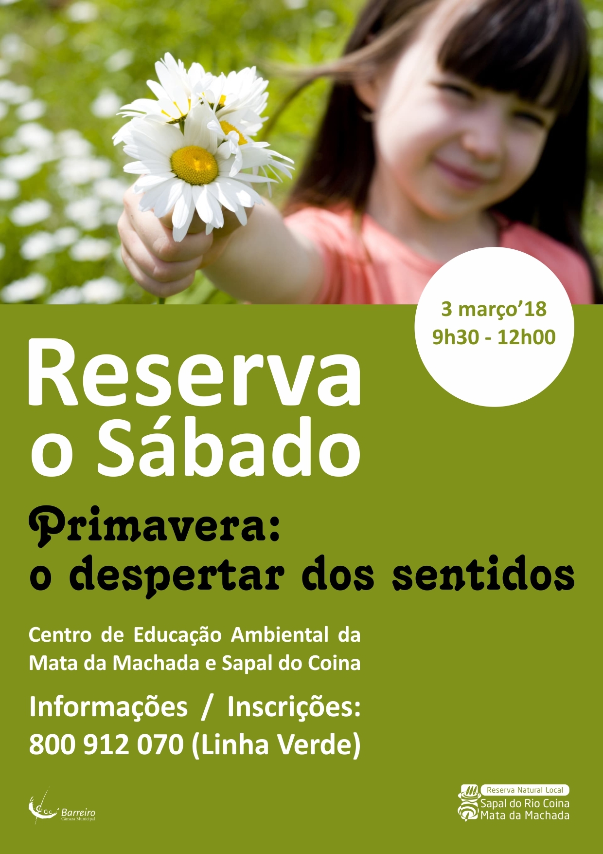 Reserva o Sábado | Primavera: O Despertar dos Sentidos