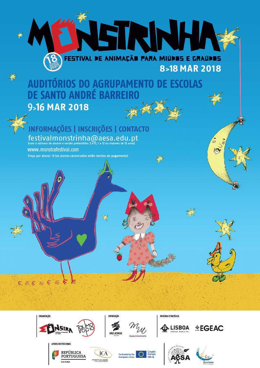 MONSTRINHA – FESTIVAL DE ANIMAÇÃO PARA MIÚDOS E GRAÚDOS