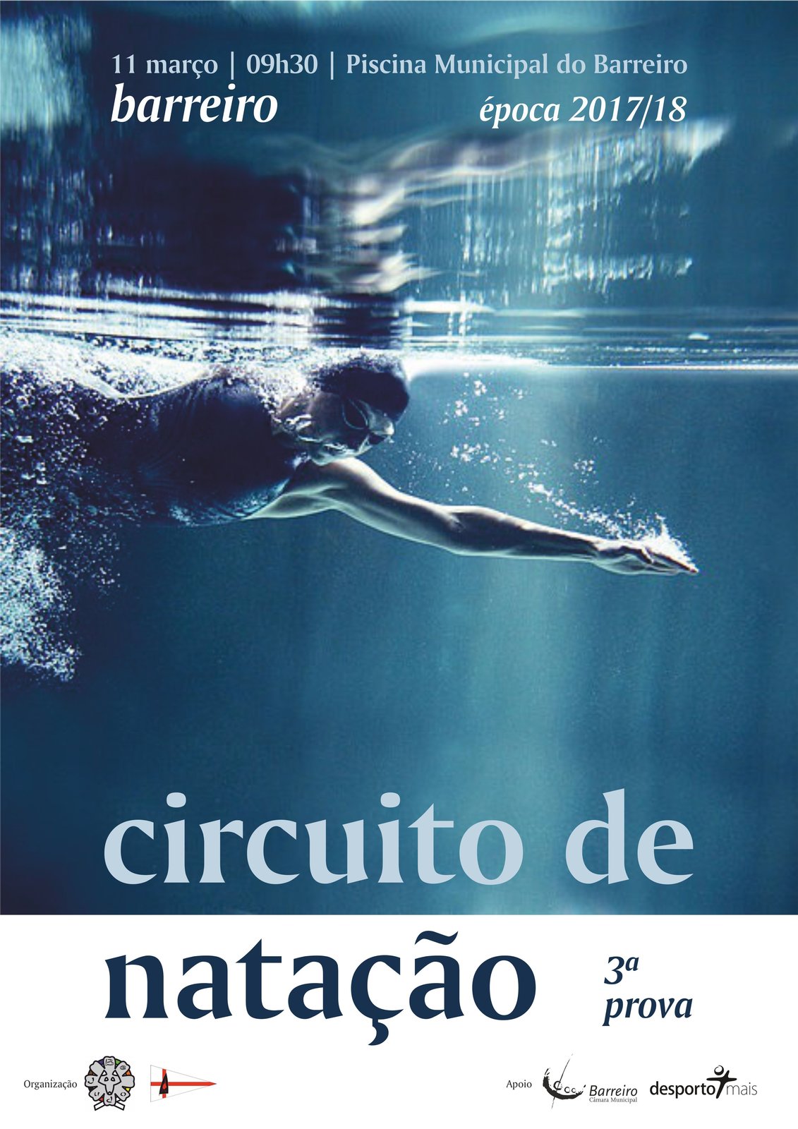 3ª Prova do Circuito de Natação do Barreiro