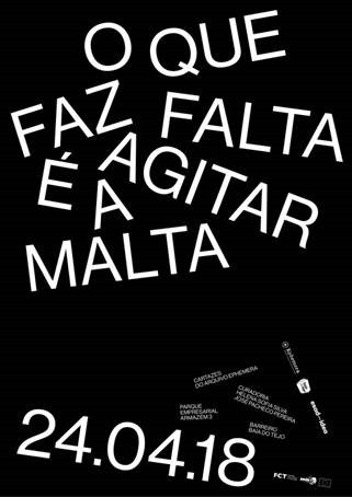 “O Que Faz falta é Agitar a Malta” | Cartazes do arquivo Ephemera em exposição no Barreiro