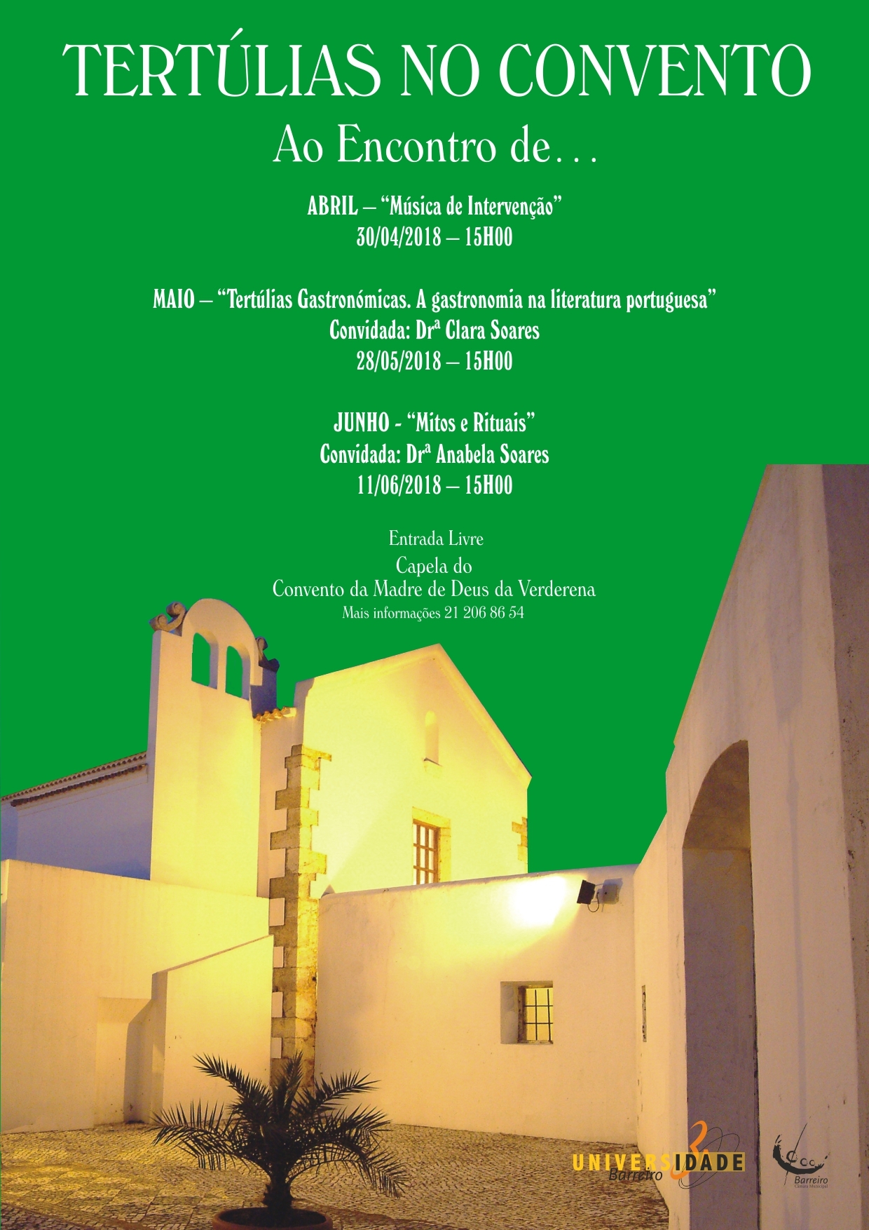 Tertúlias no Convento “Música de Intervenção”