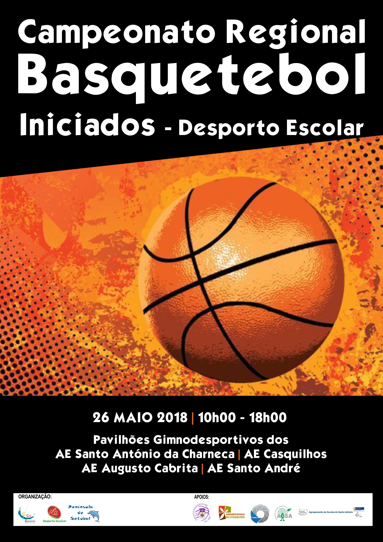 Basquetebol | 3×3 | Desporto Escolar | Campeonato Regional de Iniciados