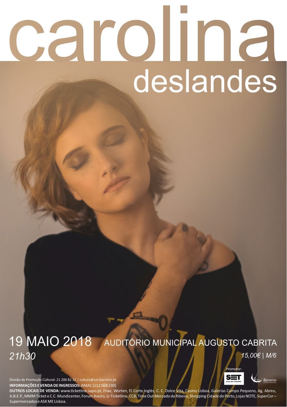 ESGOTADO | Concerto com Carolina Deslandes