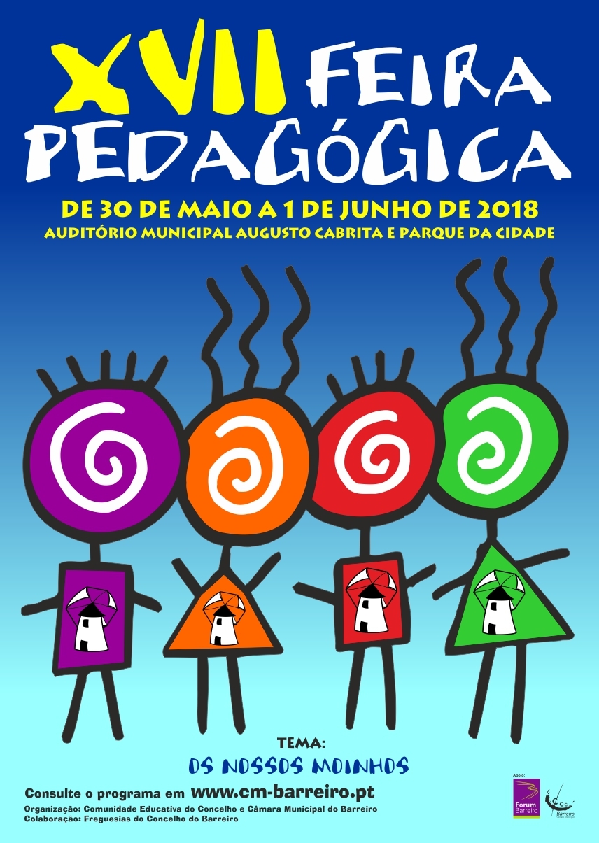 XVII Feira Pedagógica – De 30 de maio a 1 de junho