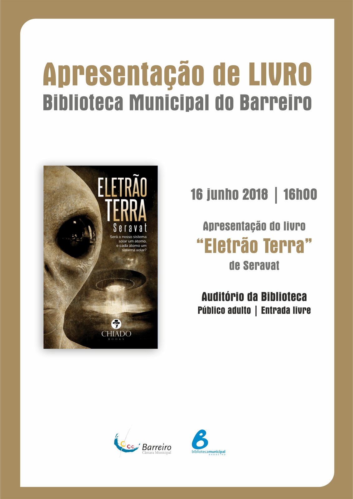 Apresentação do livro “Eletrão Terra”