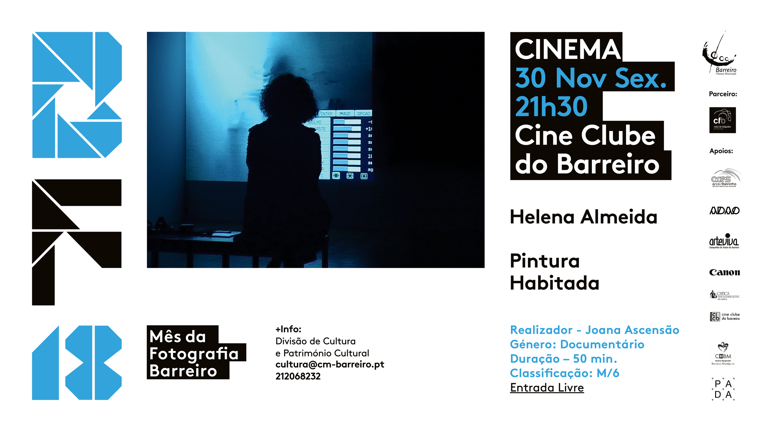 “Helena Almeida: Pintura Habitada” | Cinema | Mês da Fotografia