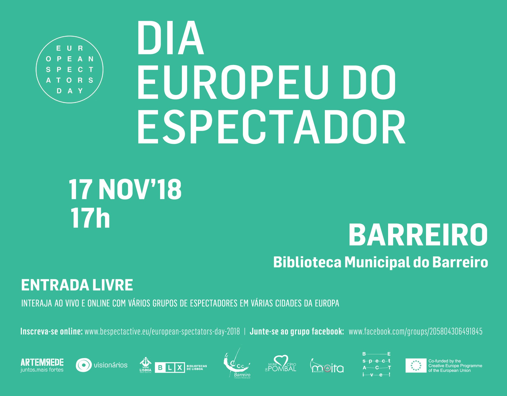 Dia Europeu do Espectador da Artemrede