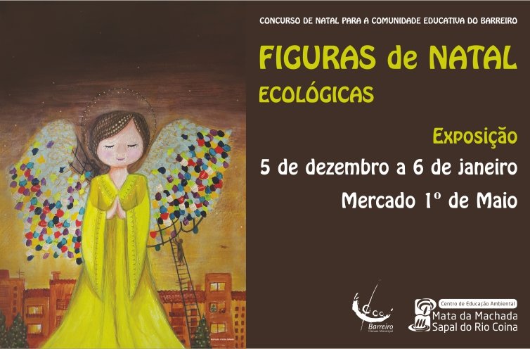 “Figuras de Natal Ecológicas” em Exposição