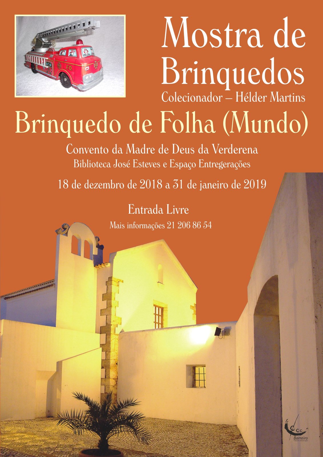 Mostra de Brinquedos no Convento da Madre de Deus da Verderena