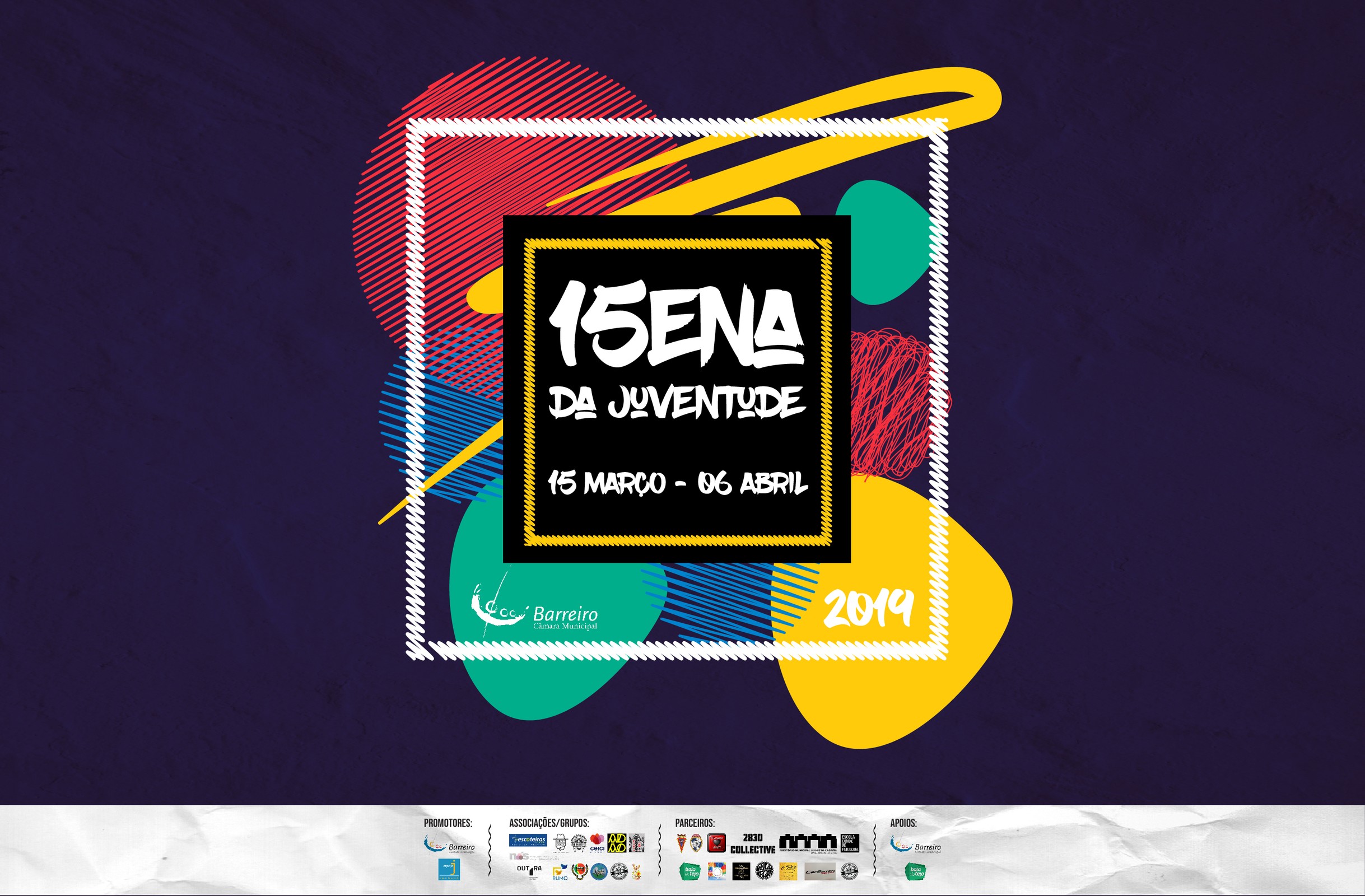 15ena da Juventude 2019 | 15 de março a 6 de abril