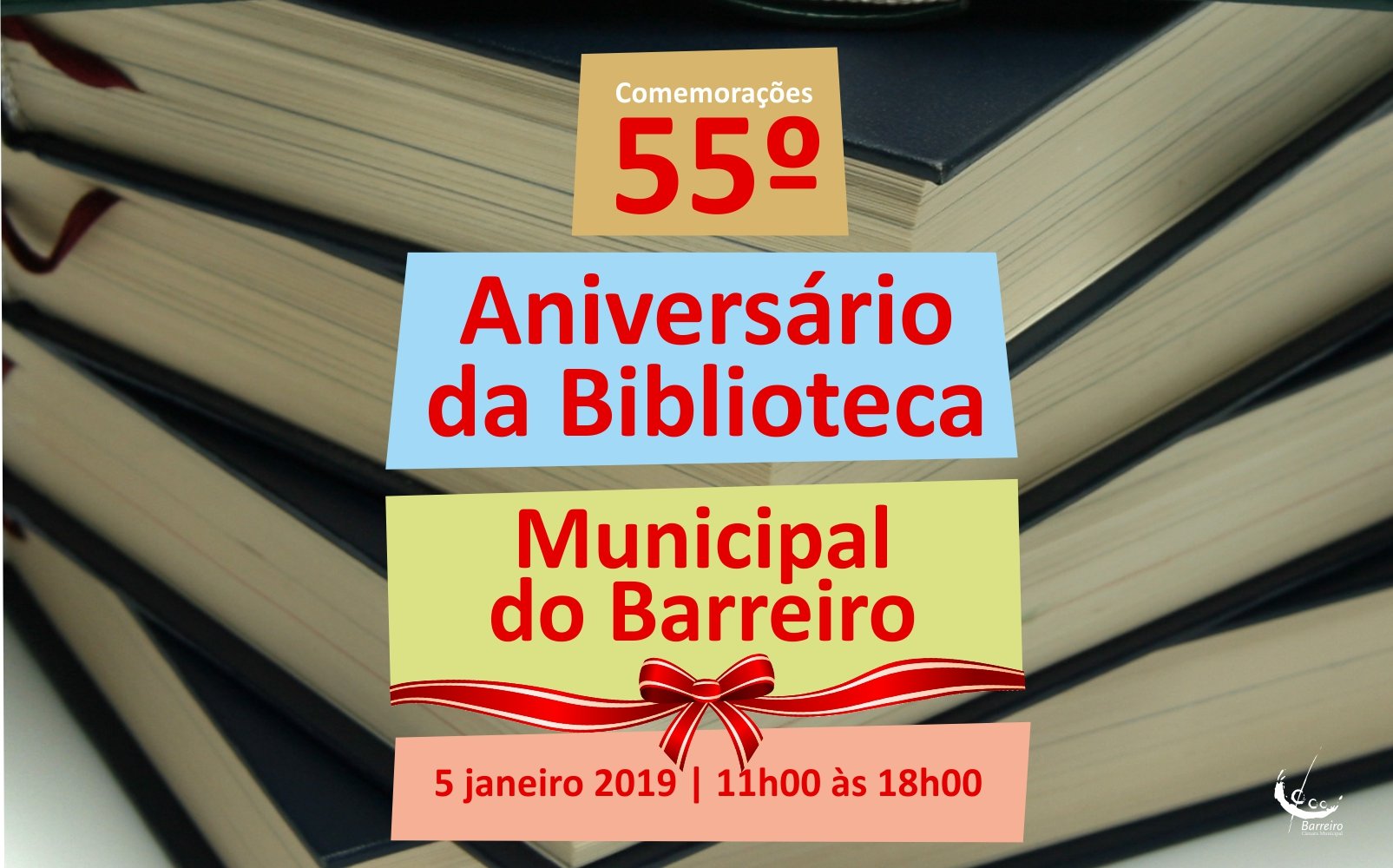 Comemorações do 55º Aniversário da Biblioteca Municipal do Barreiro a 5 de janeiro