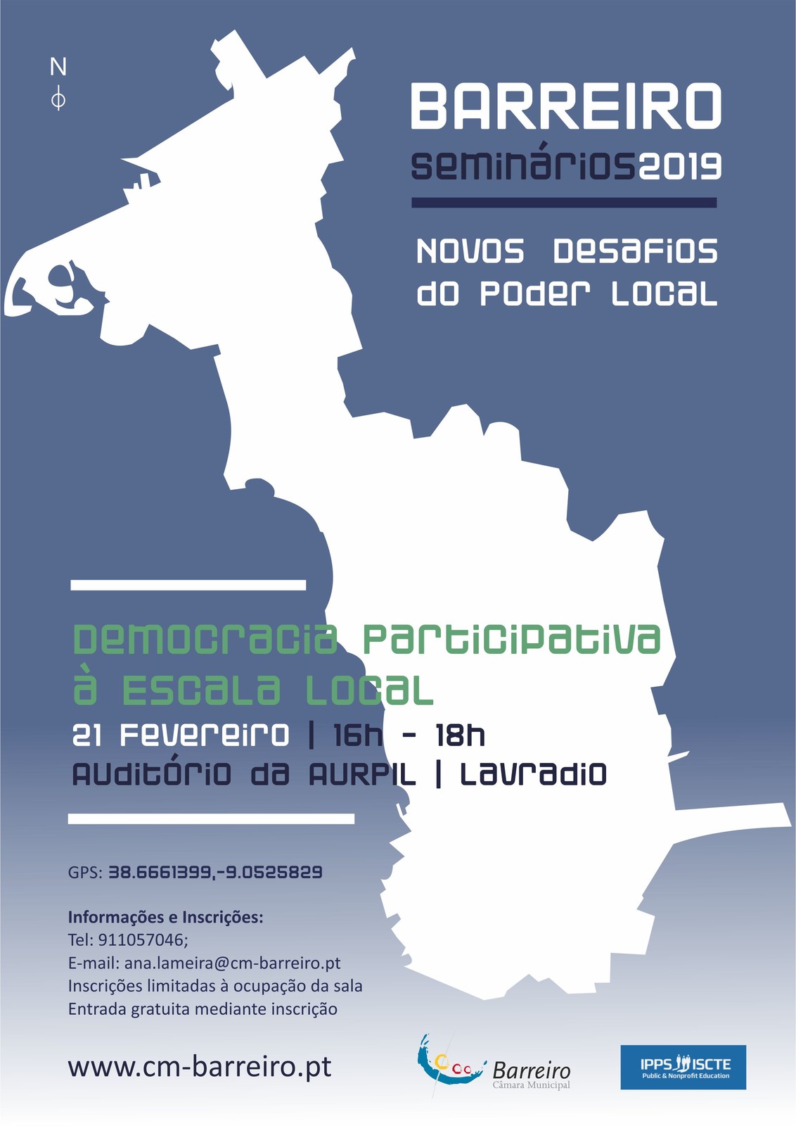 “Democracia Participativa à Escala Local” | 2º Seminário CMB/ISCTE | Ciclo “Novos Desafi...