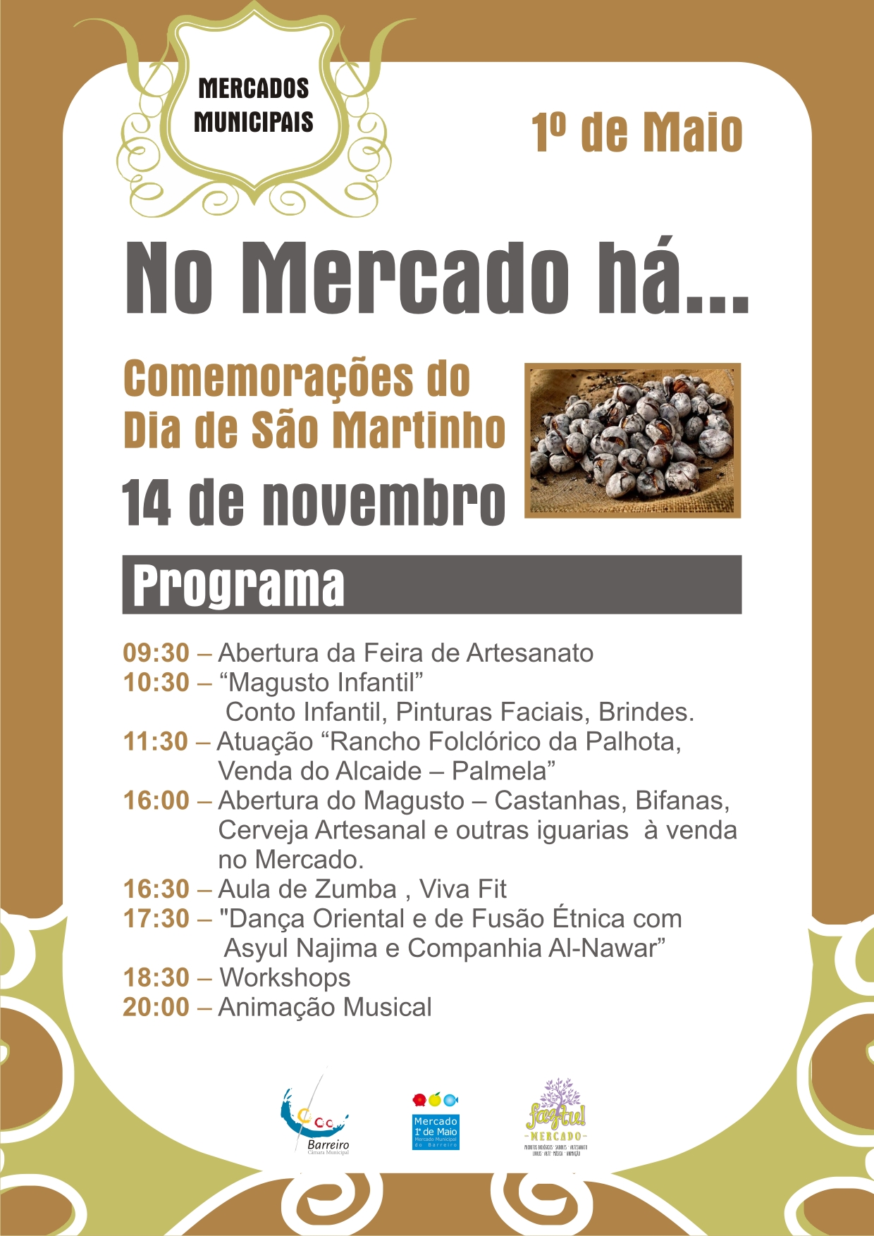 No Mercado há… Comemorações do Dia de São Martinho