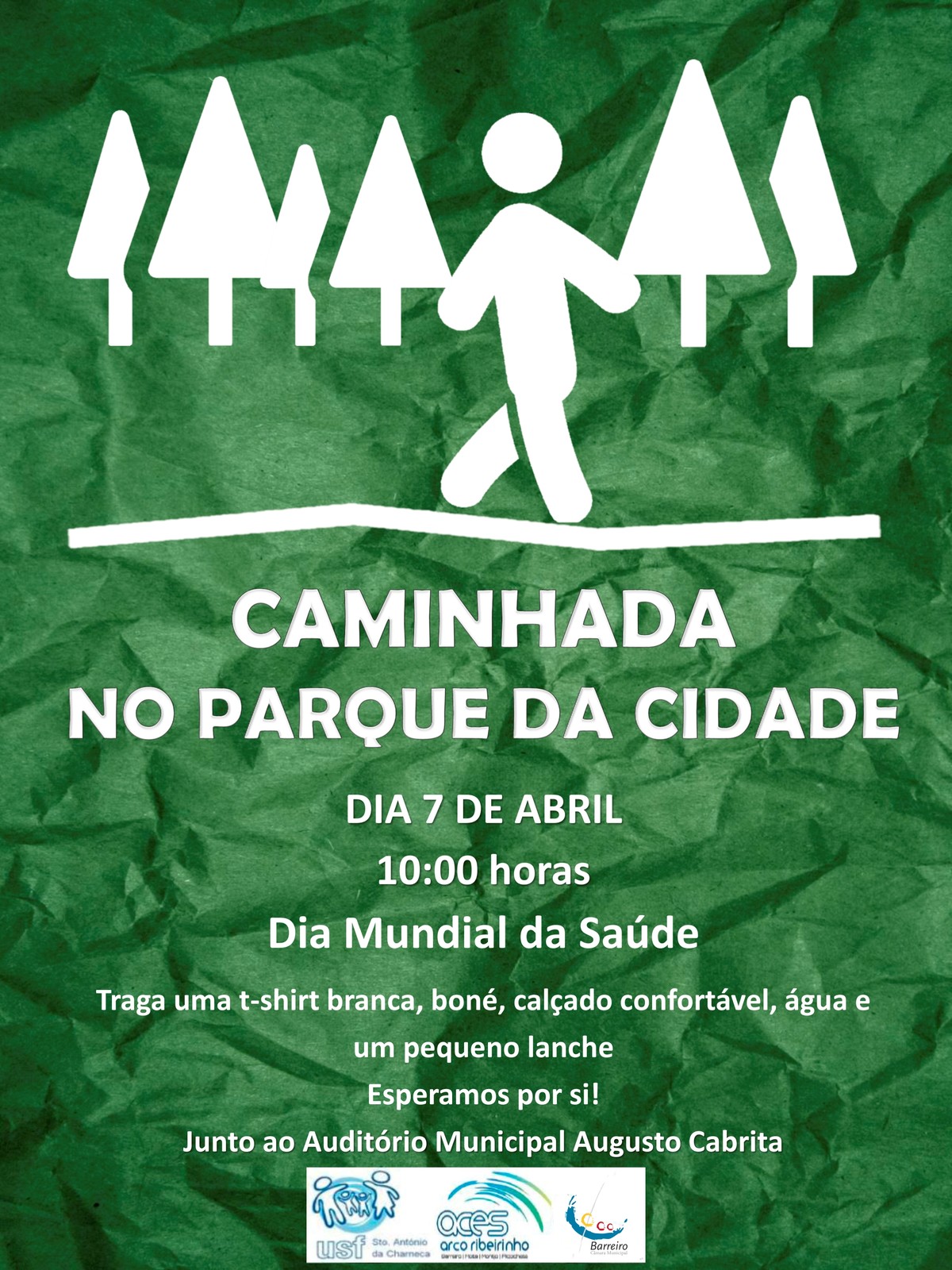 Caminhada no Parque da Cidade | No Dia Mundial da Saúde Participe