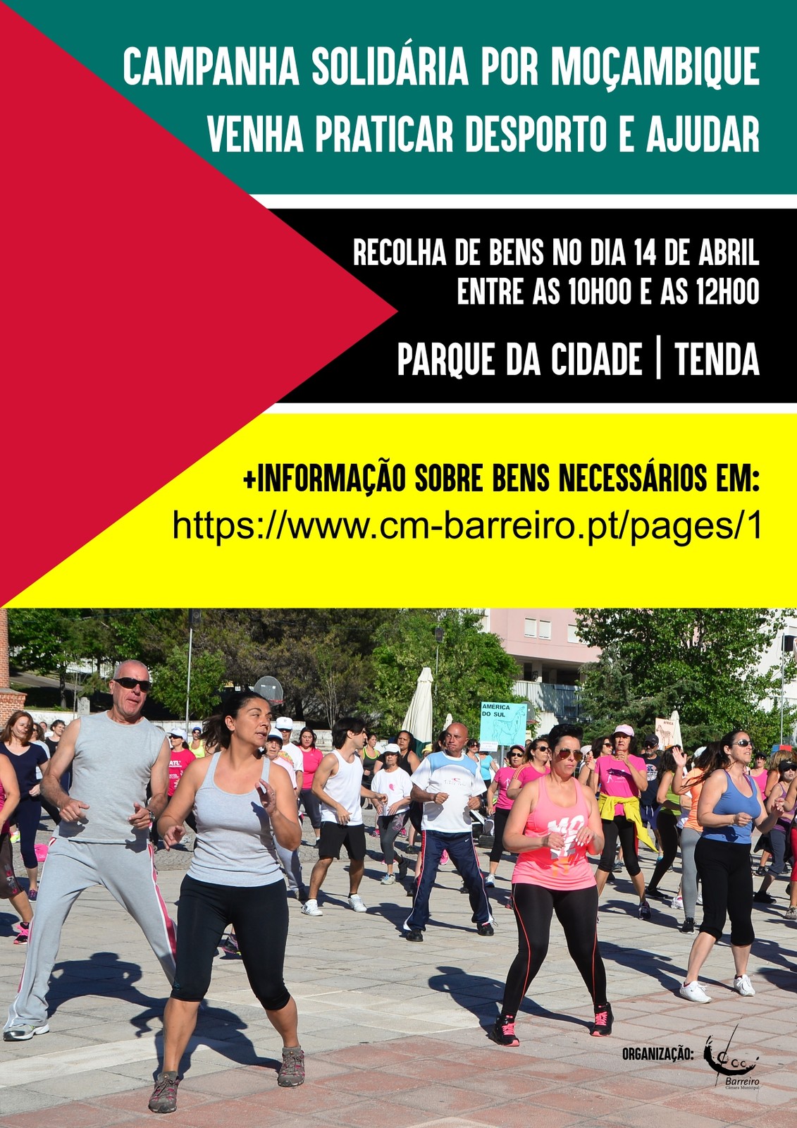 Campanha Solidária por Moçambique | Fim de semana desportivo | 14 de abril