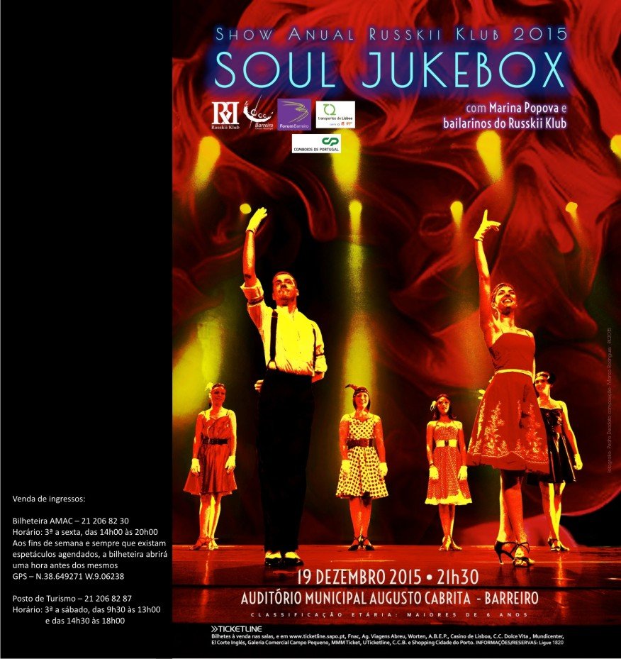 Dança Show Anual Russkii Klub – Soul Jukebok