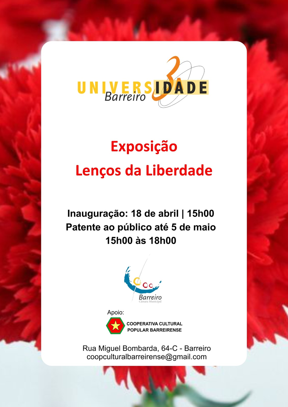 Exposição dos Lenços da Liberdade | Alunos UTIB