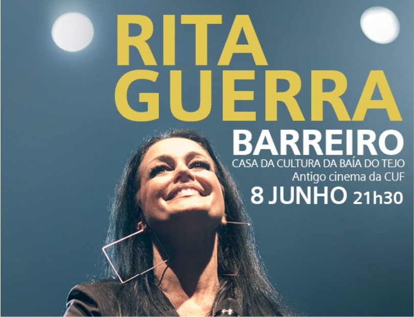 Rita Guerra em Concerto no Barreiro | Casa da Cultura da Baía do Tejo