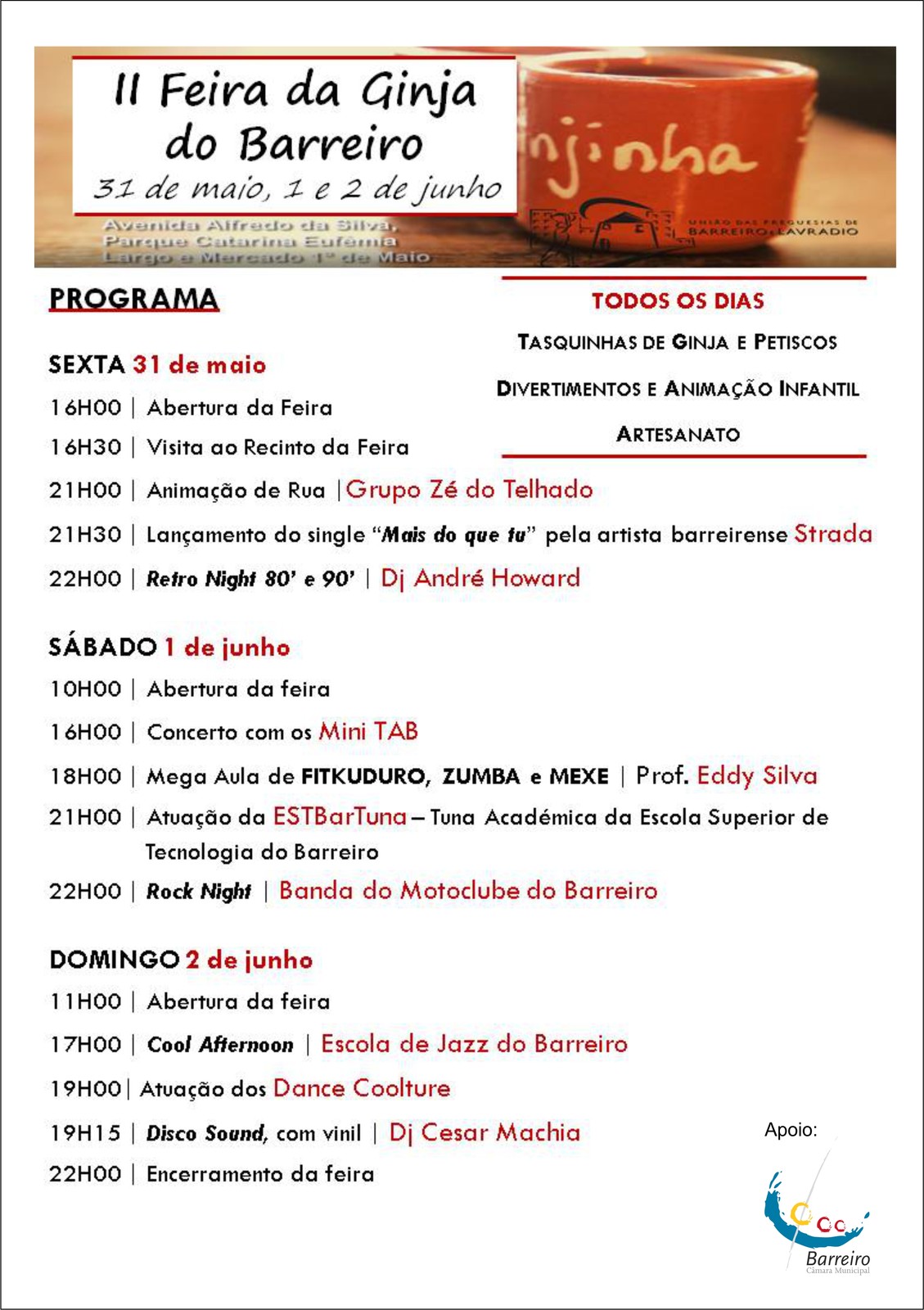 II Feira da Ginja do Barreiro