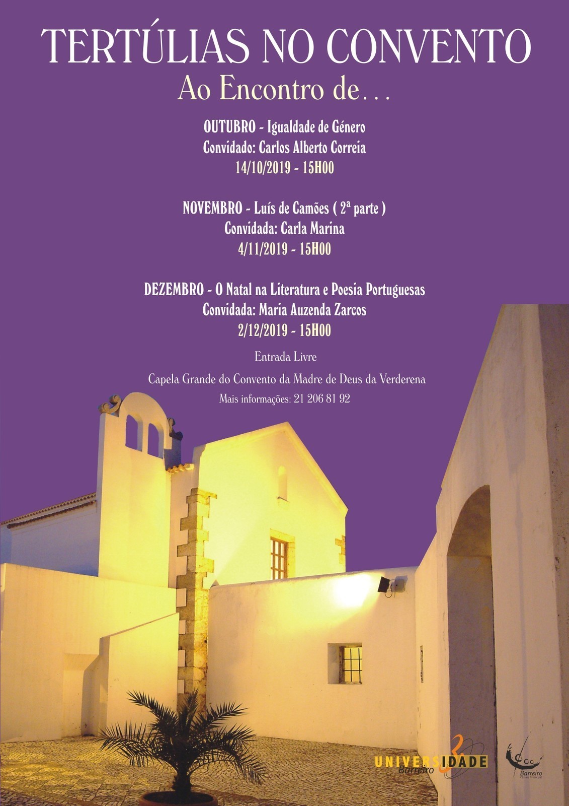 Tertúlias no Convento | Ao Encontro de….. | “O Natal na Literatura e Poesia Portuguesas&...