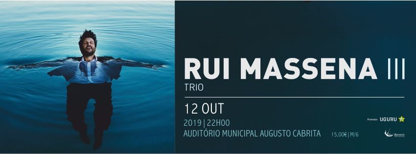 Rui Massena Trio | Auditório Municipal Augusto Cabrita