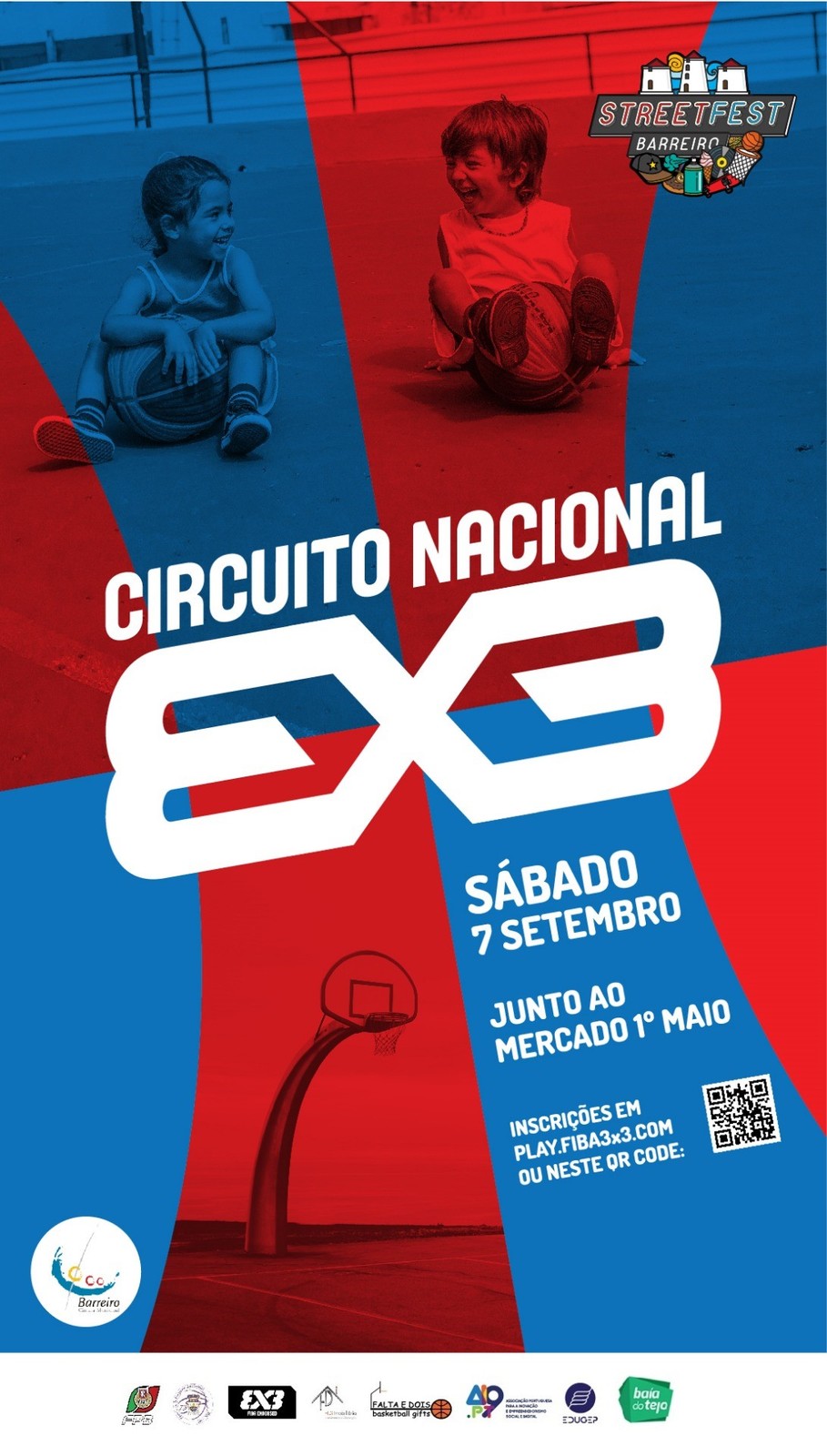 Street Fest Barreiro 2019 | Circuito Nacional 3×3 | Basquetebol