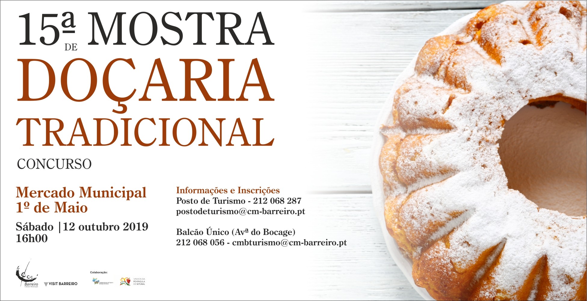 15ª Mostra de Doçaria Tradicional | Mercado Municipal 1º de Maio