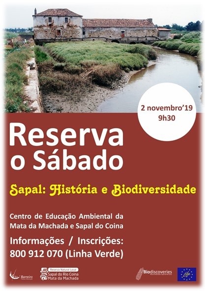 Reserva o Sábado – SAPAL: História e Biodiversidade