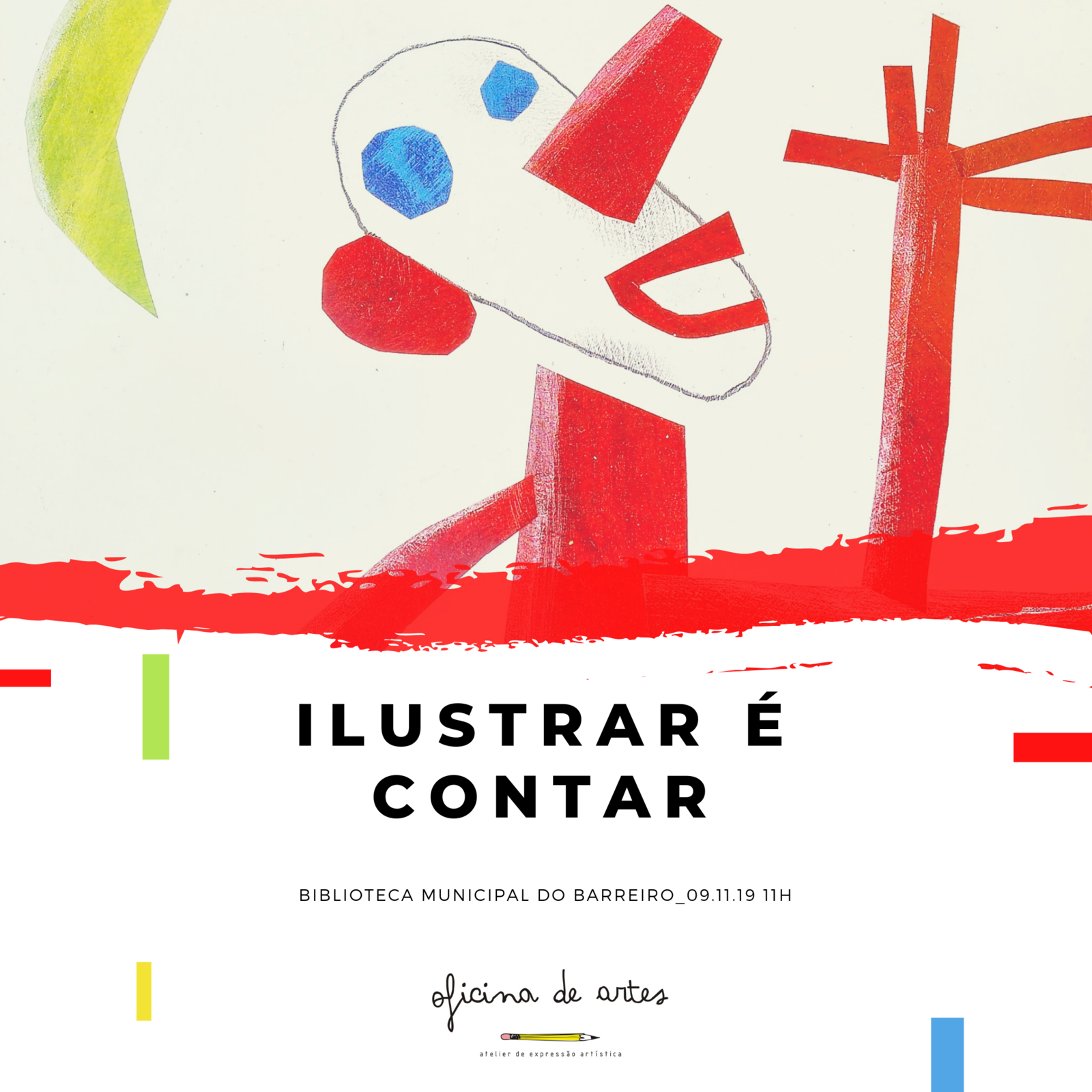 Oficina de Artes – “Ilustrar é Contar”