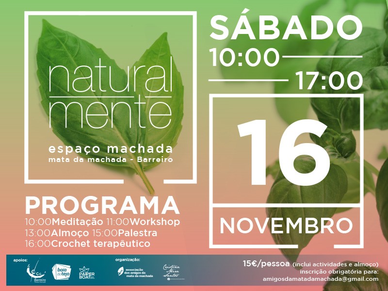 Naturalmente na Mata Nacional da Machada