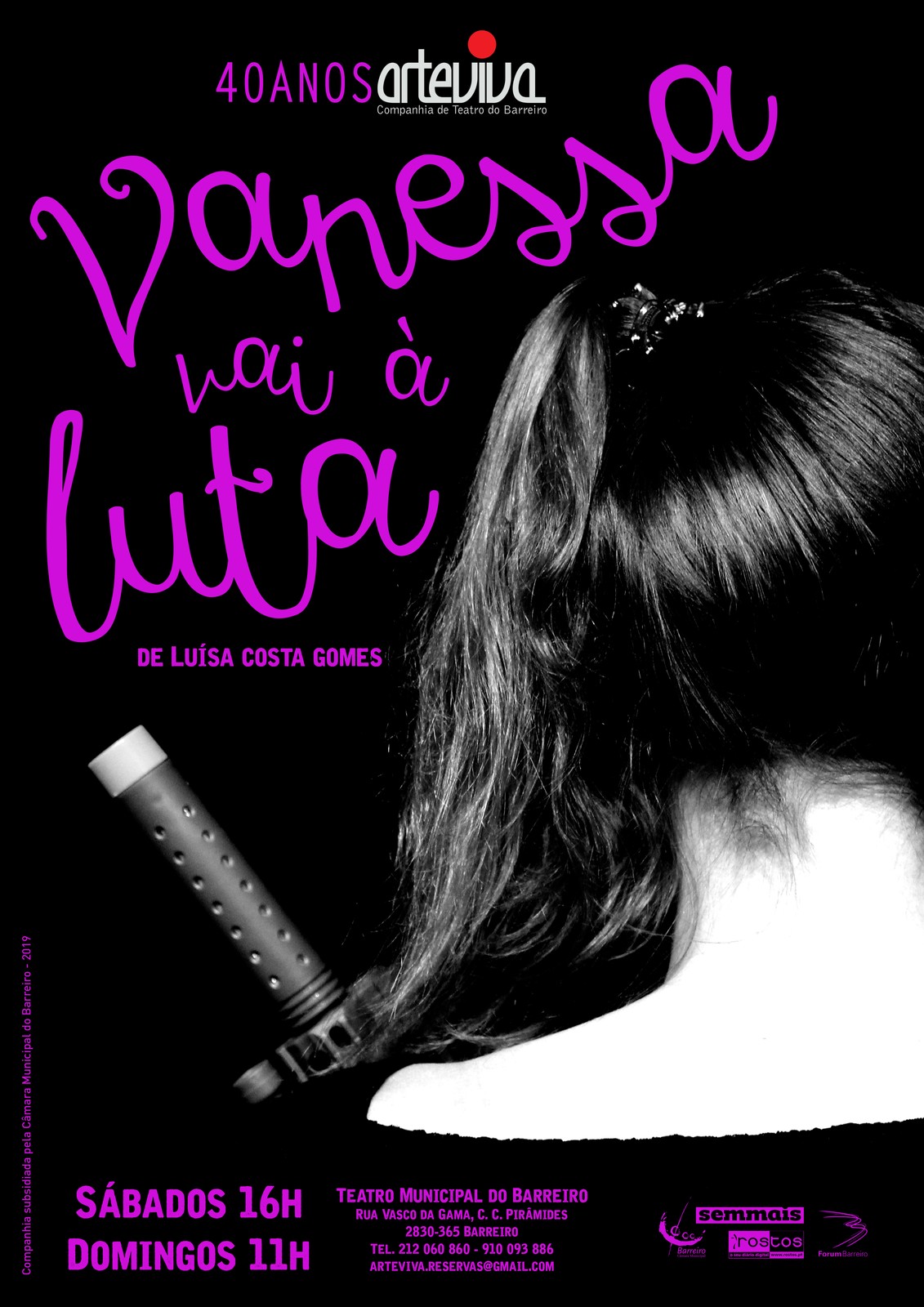 “Vanessa vai à luta” | Teatro Municipal do Barreiro