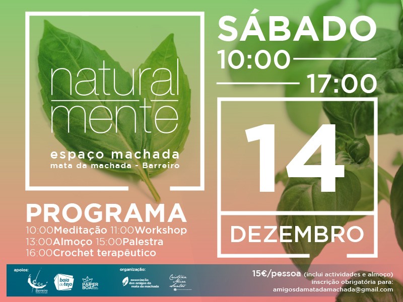 Naturalmente na Mata Nacional da Machada