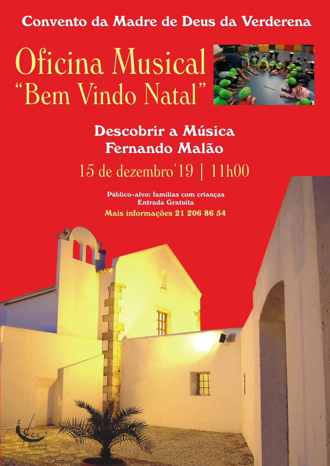 Descobrir a Música, Oficina Musical “Bem Vindo Natal” com Fernando Malão