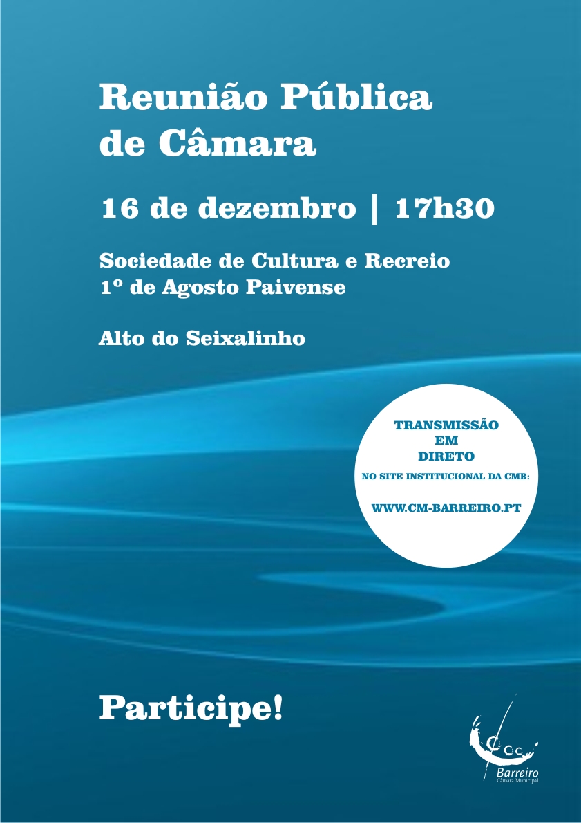 Reunião Pública de Câmara