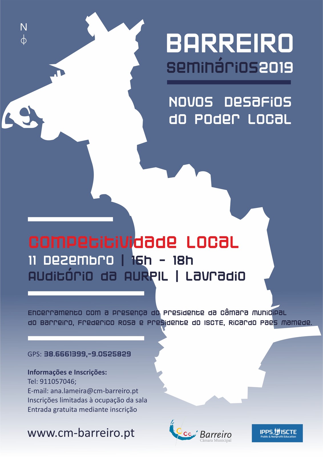 “Competitividade Local” em debate no último Seminário da parceria CMB/ISCTE 2019