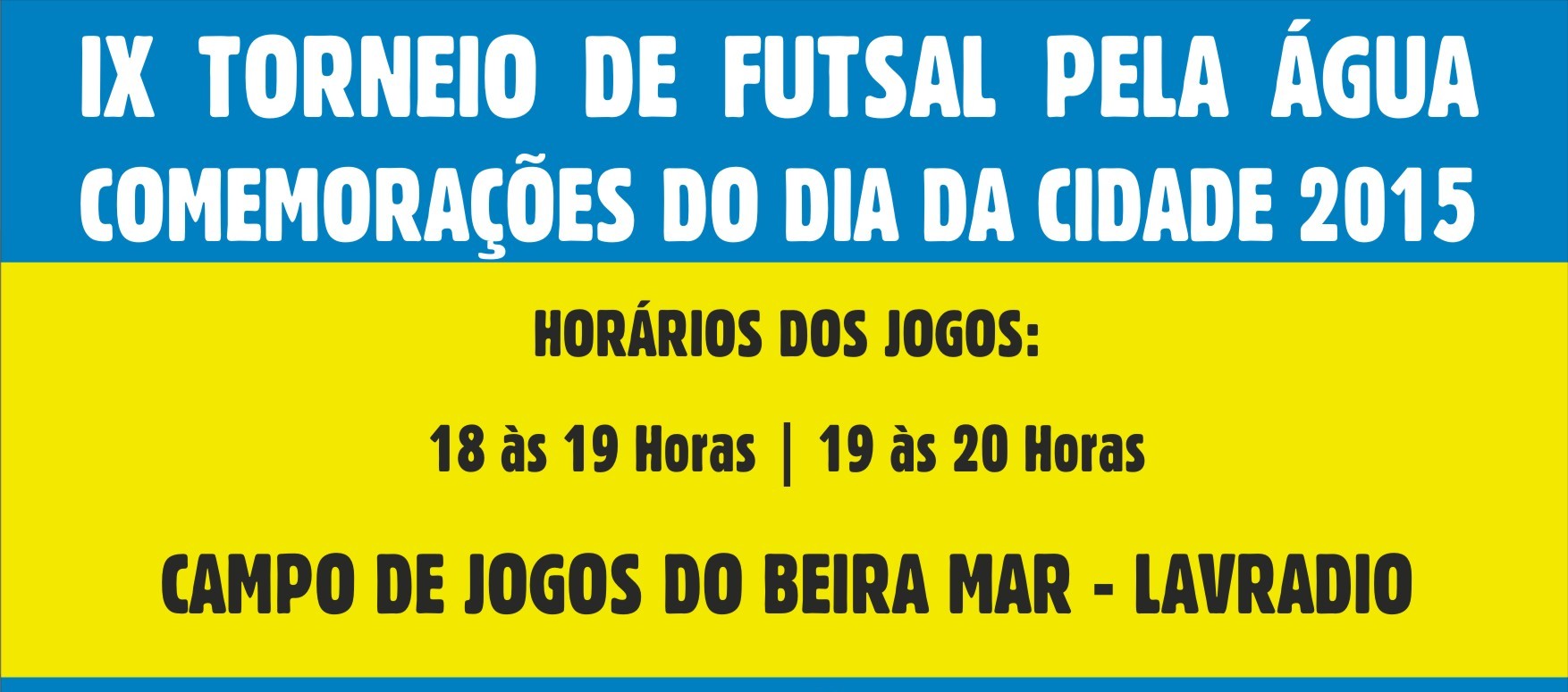 Torneio de Futsal “Pela Água” | Trabalhadoras/es da Autarquia