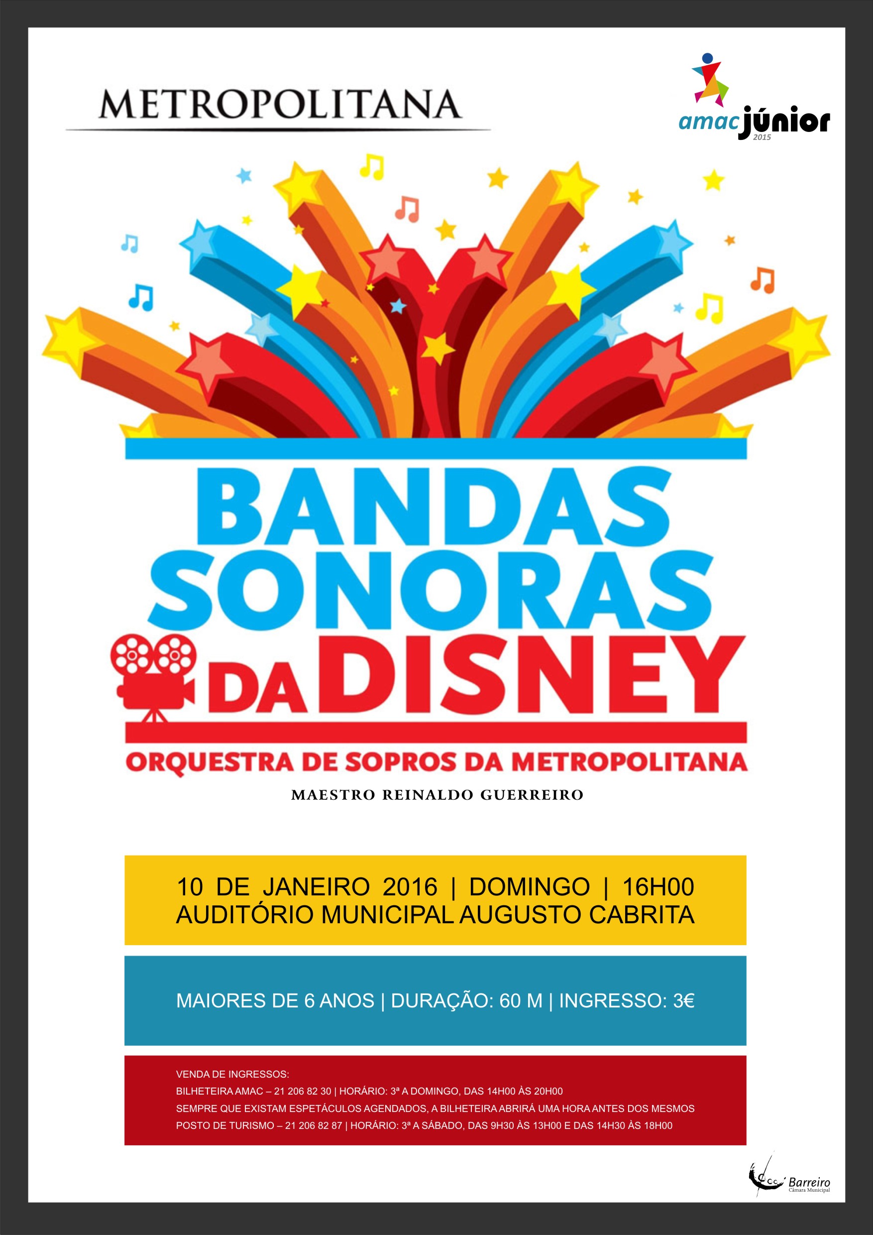 Bandas Sonoras da Disney | Orquestra de Sopros da Metropolitana