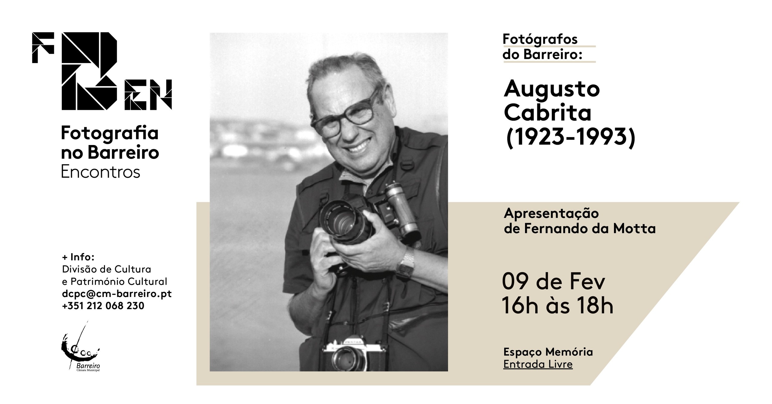 Fotógrafos do Barreiro: Augusto Cabrita (1923-1993)
