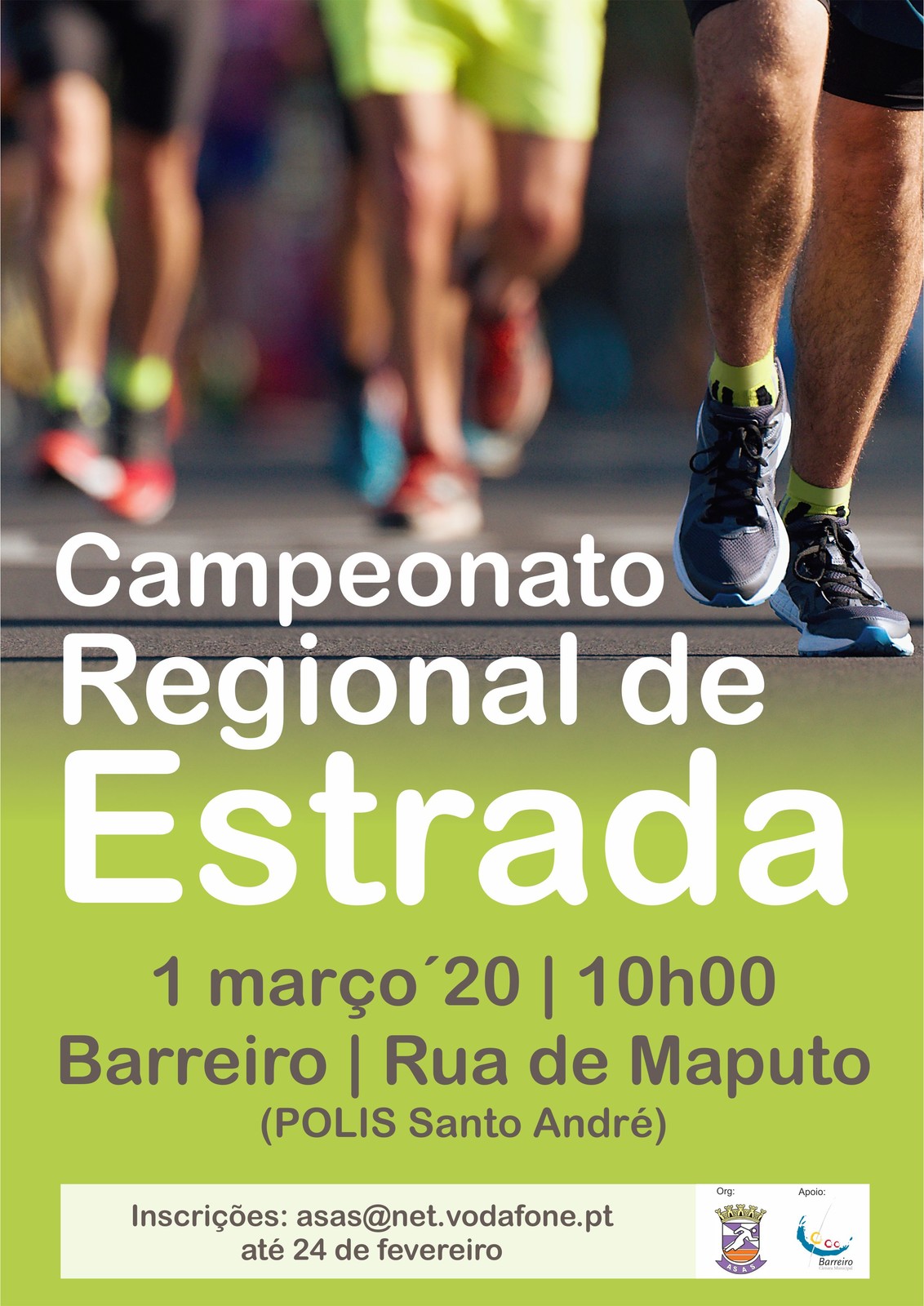Atletismo | Campeonato Regional de Estrada no Barreiro