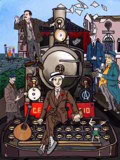 Homenagem a Jorge Teixeira, escritor, dramaturgo, jornalista e sindicalista ferroviário barreirense